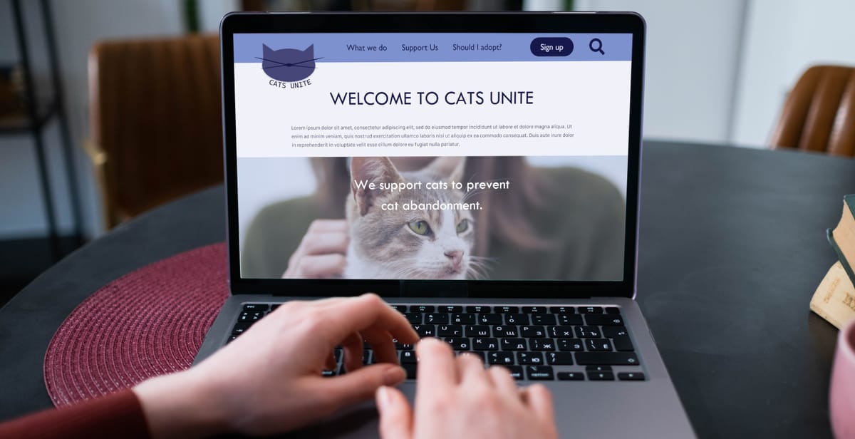 Cats Unite Website