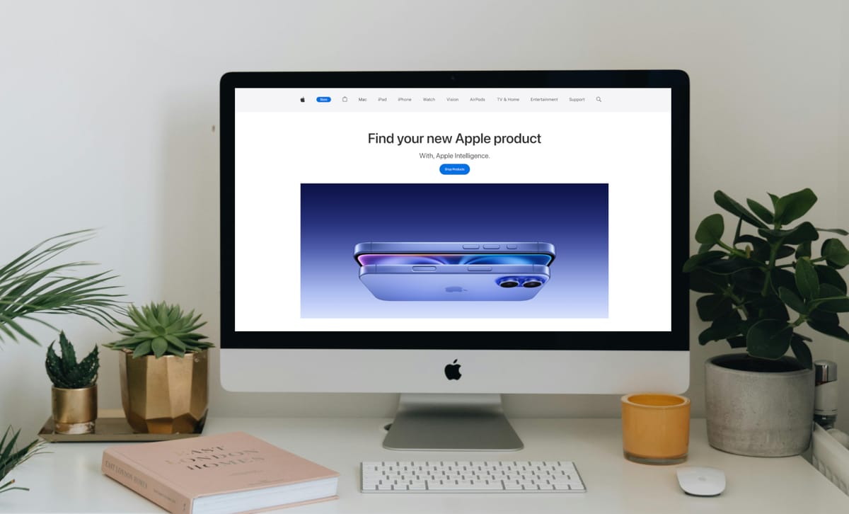 Apple Website Re-Design